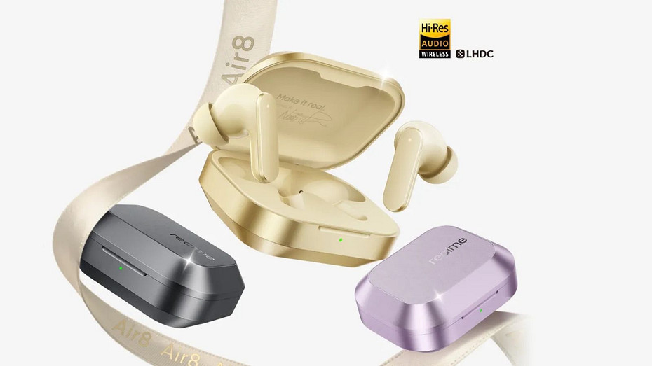 Не только смартфоны: наушники realme Buds Air 8 представят вместе с realme 16 Pro