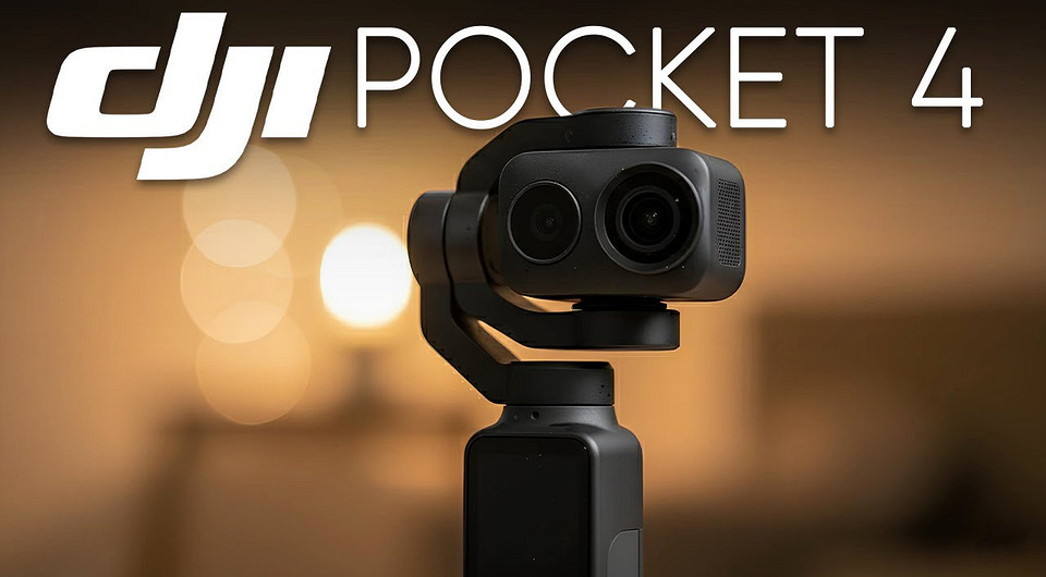 DJI Osmo Pocket 4 может получить две камеры