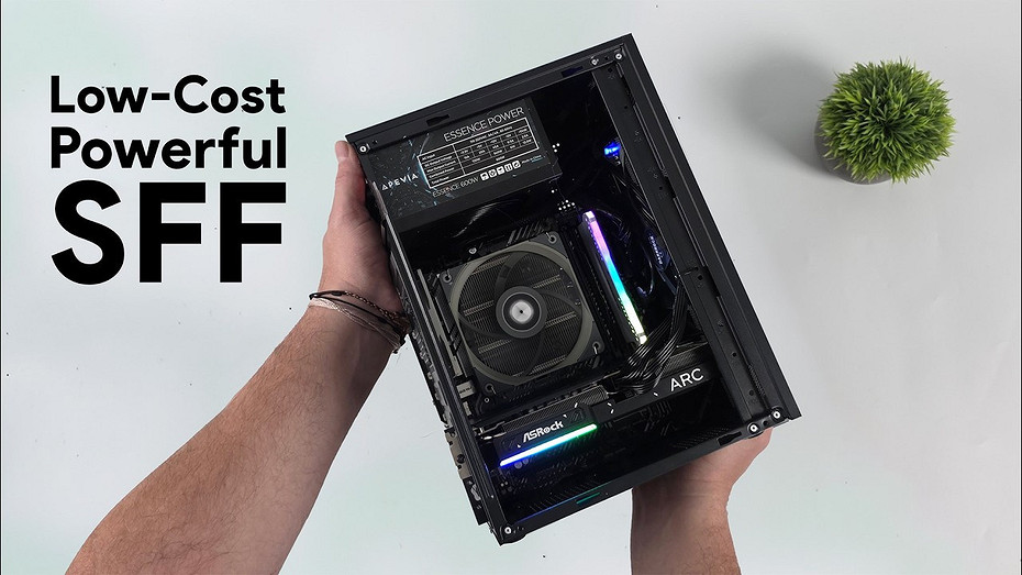 Бюджетный игровой ПК с процессором Intel Core i7-11600K и видеокартой ARC B570 протестировали в 2K