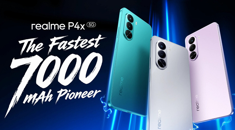 Игровой, стильный, недорогой: вышел realme P4x 5G