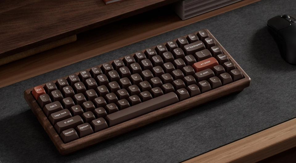Вещь недели: «деревянная» клавиатура Keychron K2 HE