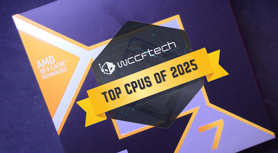 Wccftech подвел итоги и назвал лучшие игровые процессоры 2025 года