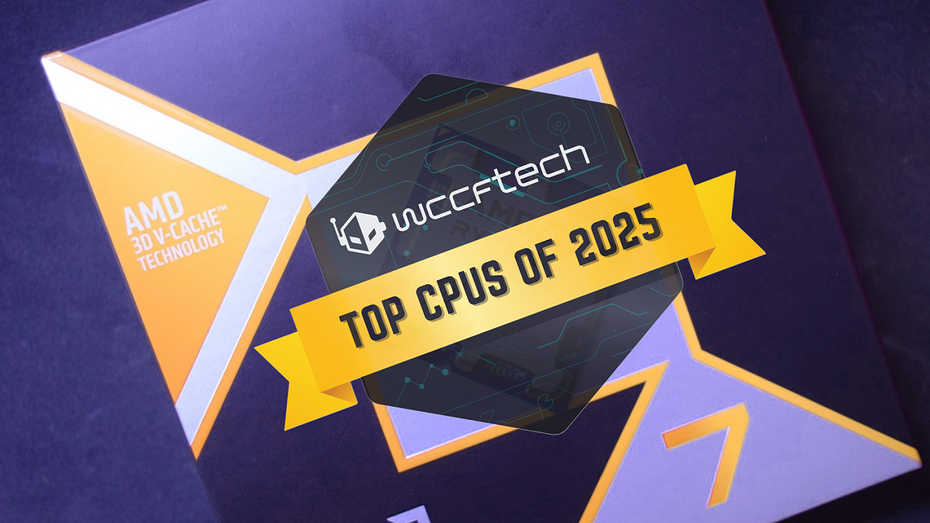 Wccftech подвел итоги и назвал лучшие игровые процессоры 2025 года