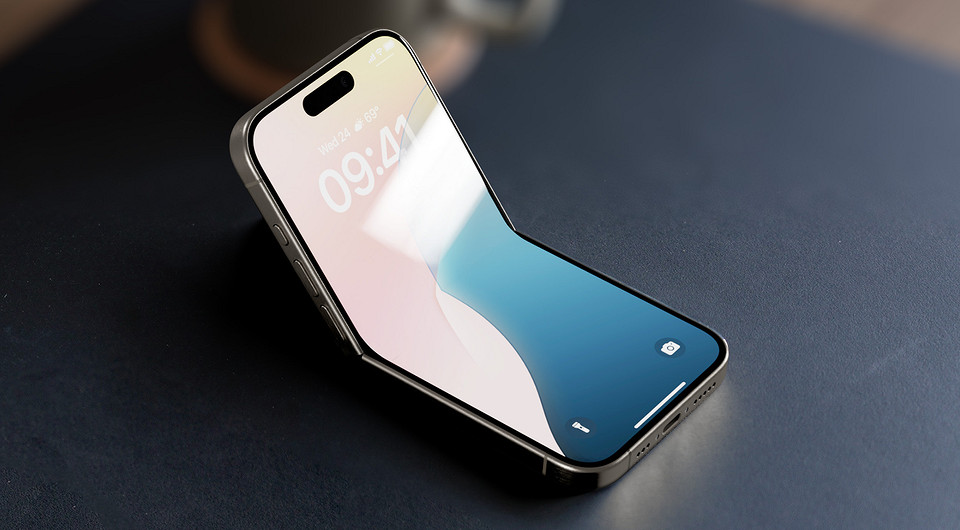 Складной iPhone выйдет уже в 2026 году. Apple выбрала поставщика гибких дисплеев