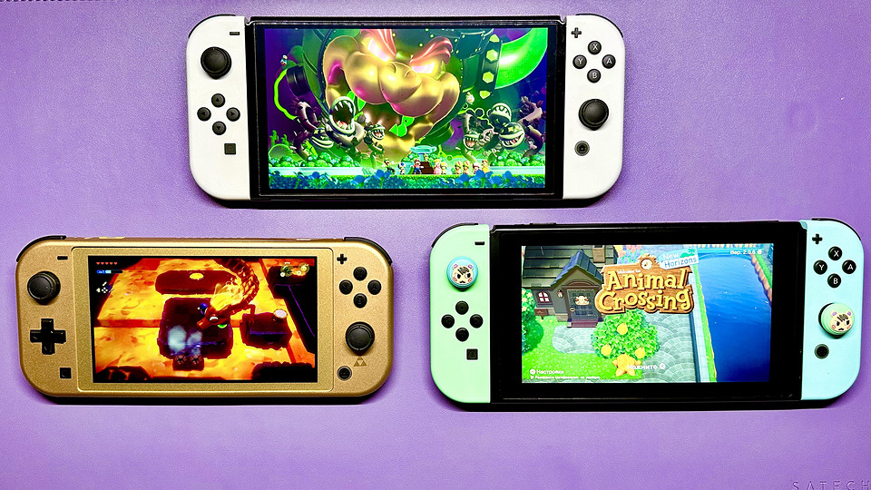 Изучаем модели Nintendo Switch / Нинтендо Свитч: какую купить? Изучаем модели Nintendo Switch / Нинтендо Свитч: какую купить?