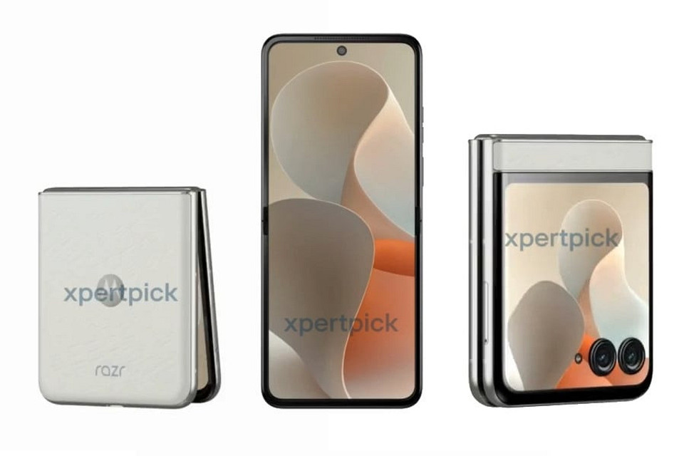 Первые рендеры Motorola Razr 60 показывают более мелкий складной экран Первые рендеры Motorola Razr 60 показывают более мелкий складной экран
