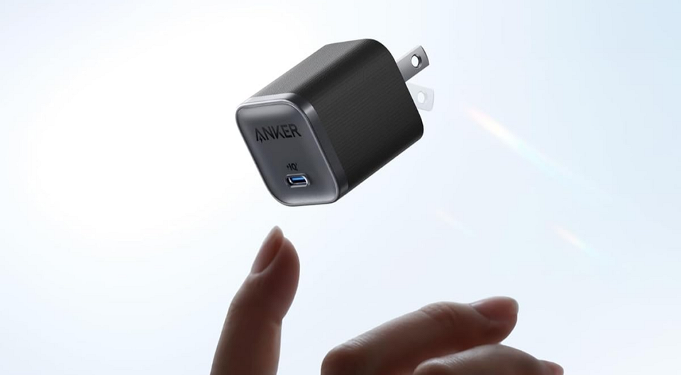 Представлена самая компактная зарядка Anker Nano на 45 Вт. Она весит всего 52 грамма