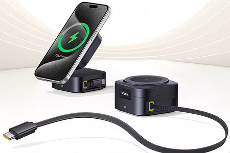 Вещь дня: беспроводное магнитное зарядное устройство Baseus PicoGo 2-в-1 Qi2