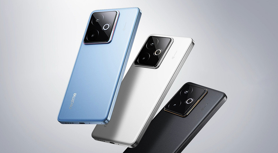 realme раскрыла дизайн GT7 перед официальной презентацией