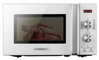 Модель объемом 20 л предлагает 8 автоматических режимов, включая: размораживание, приготовление рыбы, мяса, пасты, супов. Каждый режим подбирает время и интенсивность нагрева под тип прод...