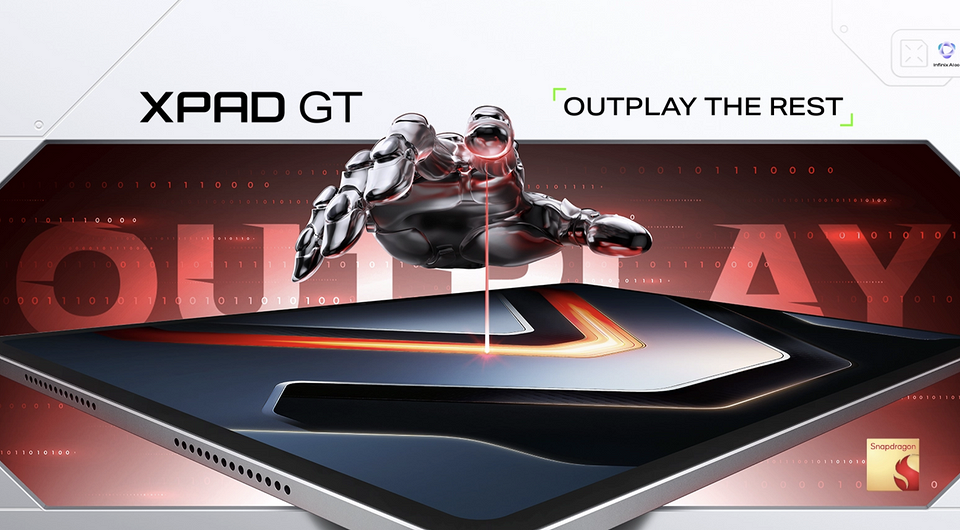 Выпущен игровой планшет Infinix Xpad GT со Snapdragon 888 и экраном на 144 Гц за $400