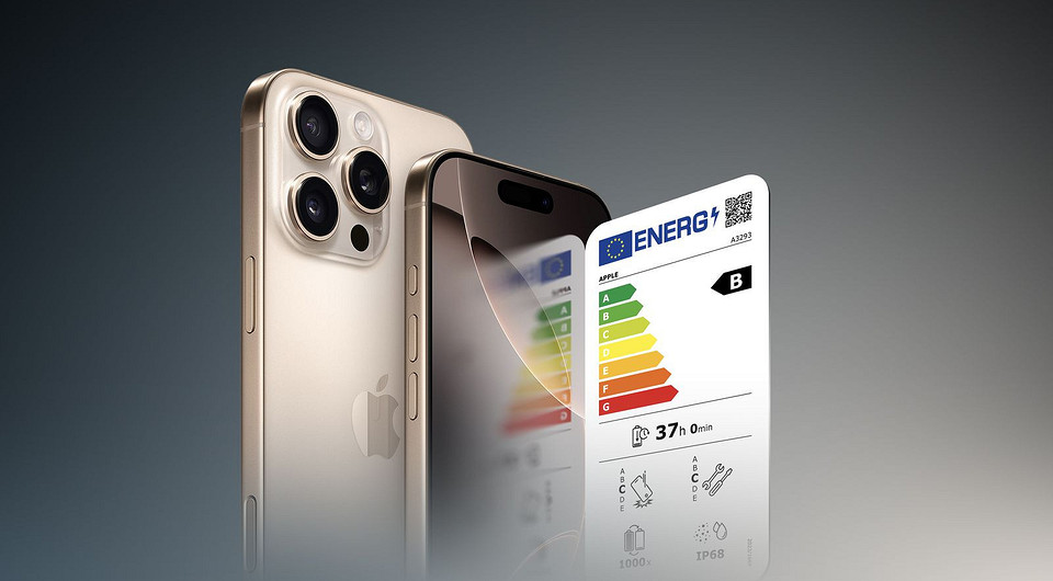 Apple начала указывать энергоэффективность и характеристики аккумуляторов iPhone и iPad в Европе