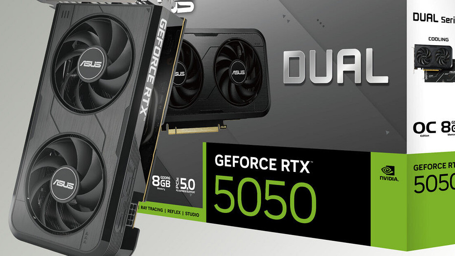 Доступная видеокарта GeForce RTX 5050 поступила в продажу
