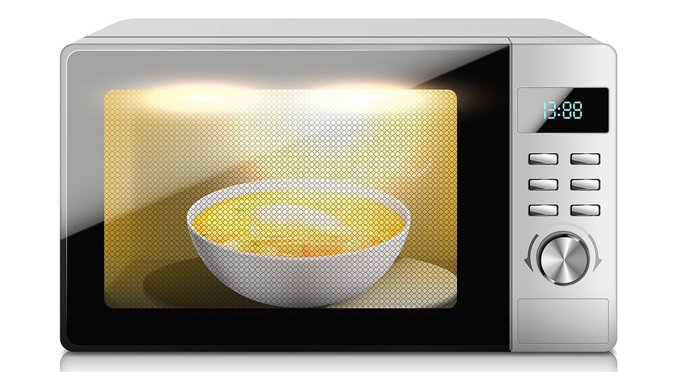 Каких размеров бывают микроволновки?