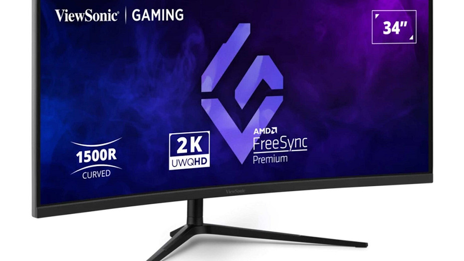 ViewSonic представила ультраширокий монитор VX3418C-2K для геймеров за $300