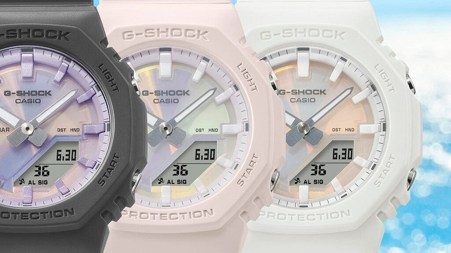 Яркие компактные часы Casio G-Shock GMA-P2100PC представлены официально