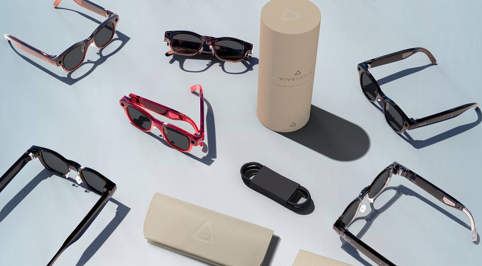 Представлены HTC Vive Eagle — умные очки с линзами Zeiss и встроенным ChatGPT