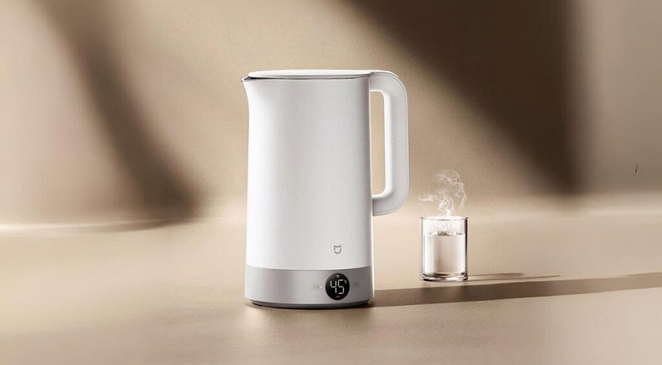 Вещь дня: умный электрочайник Xiaomi Mijia Thermostatic Electric Kettle 3 Pro поступил в продажу