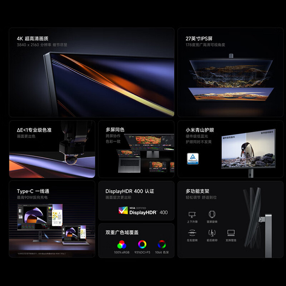 Вещь дня: Xiaomi выпустила монитор Redmi A27U Type-C 2026 с 4K HDR и подачей питания до 90 Вт Вещь дня: Xiaomi выпустила монитор Redmi A27U Type-C 2026 с 4K HDR и подачей питания до 90 Вт