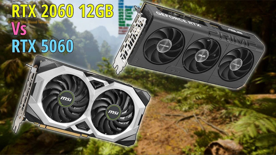 Эксперт сравнил редкую видеокарту GeForce RTX 2060 на 12 ГБ с GeForce RTX 5060
