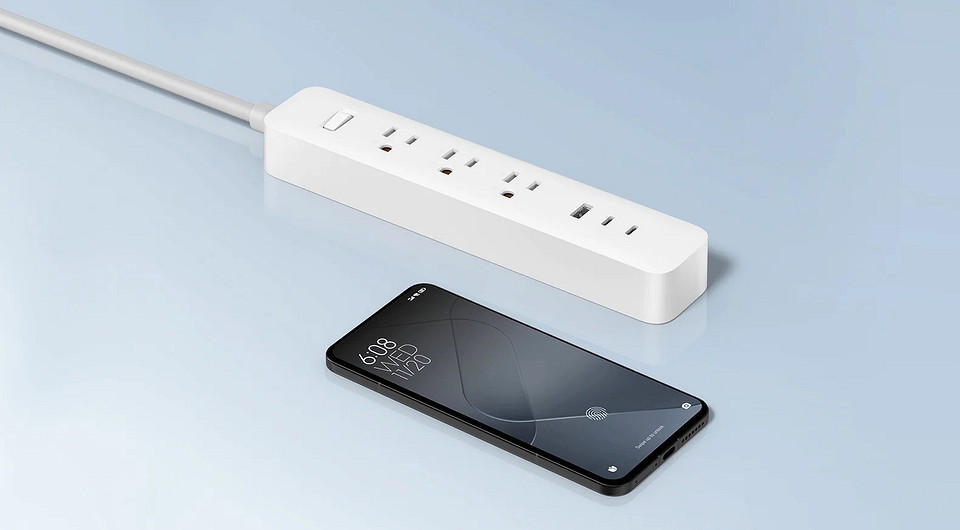 Вещь дня: вышел удлинитель Xiaomi 20W Power Strip с поддержкой быстрой зарядки и портами USB-C