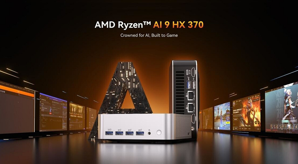 И для игр, и для работы: представлен мини-ПК GEEKOM A9 Max с Ryzen AI 9 HX 370 за $999