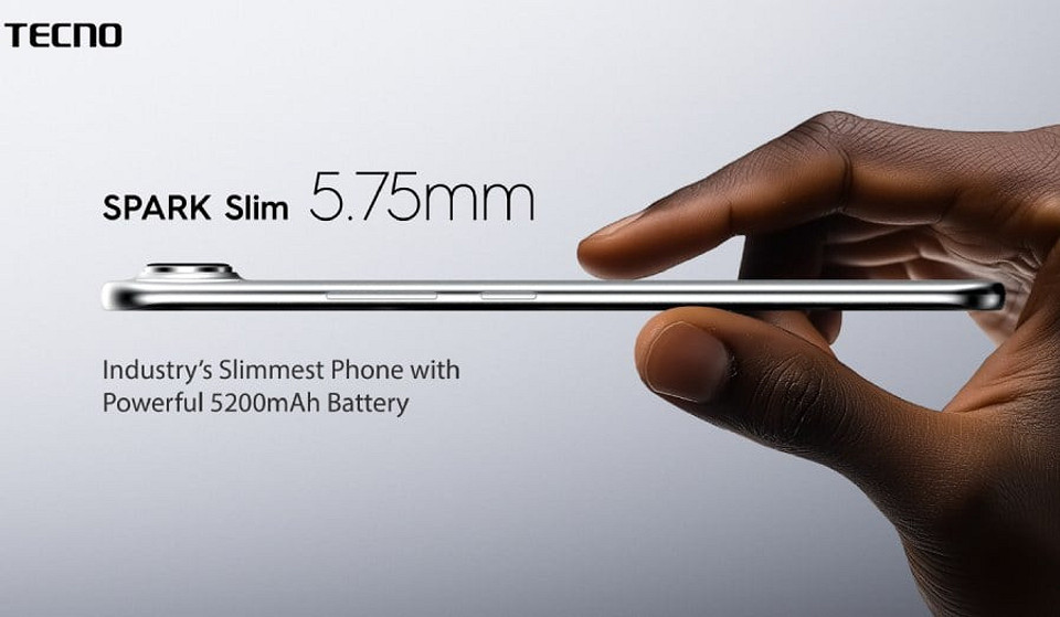 iPhone 17 Air дома: ультратонкий Tecno Spark Slim скоро поступит в продажу