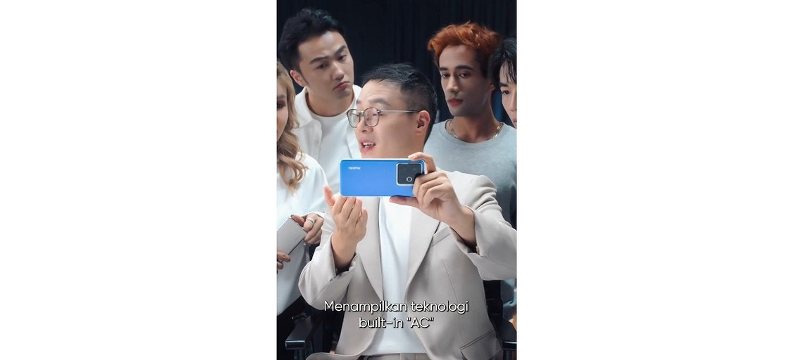 realme показала необычный игровой смартфон со встроенным кондиционером