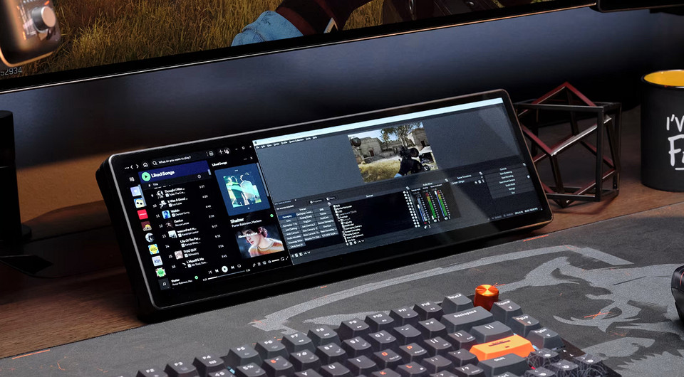 Corsair выпустила XENEON EDGE — 14,5-дюймовый сенсорный дисплей, который можно встроить в ПК