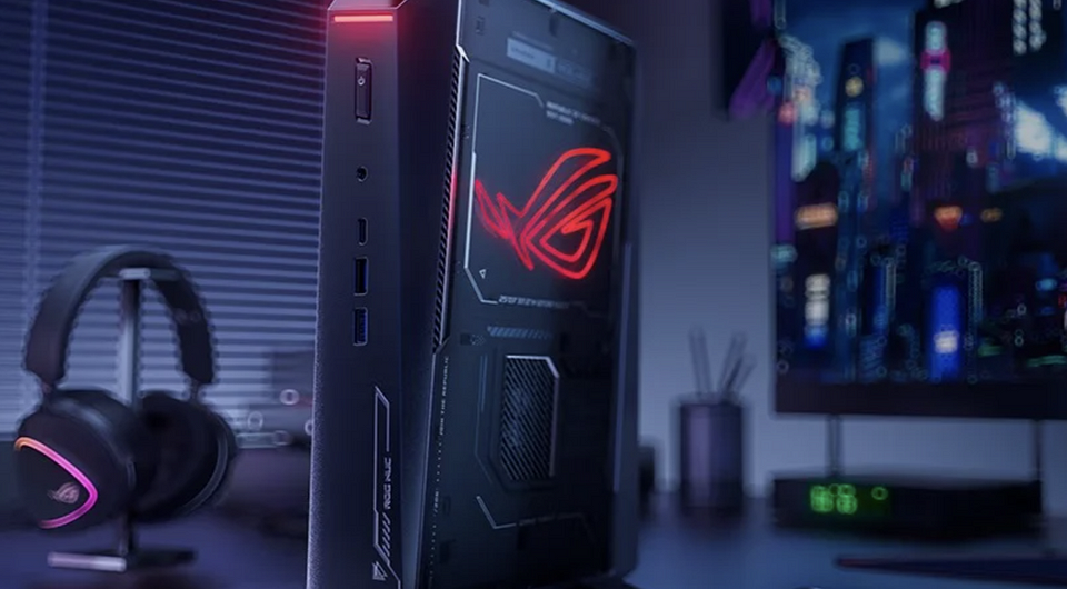Представлен компактный игровой ПК ASUS ROG NUC с карточкой GeForce RTX 5070 Ti