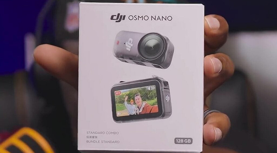 Дизайн новой камеры DJI Osmo Nano раскрыт до презентации