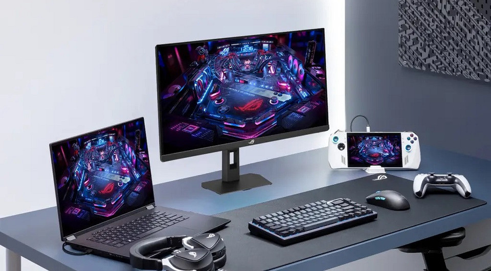 Представлен игровой монитор Asus ROG Strix XG27ACMEG с частотой обновления 260 Гц и откликом 0,3 мс
