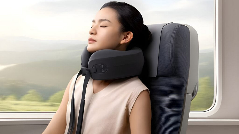 Xiaomi представила умную массажную подушку для шеи с подогревом и управлением через смартфон