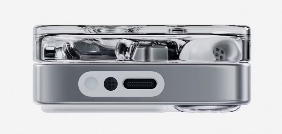 Представлены Nothing Ear (3) с обновлённым дизайном и микрофоном в зарядном кейсе