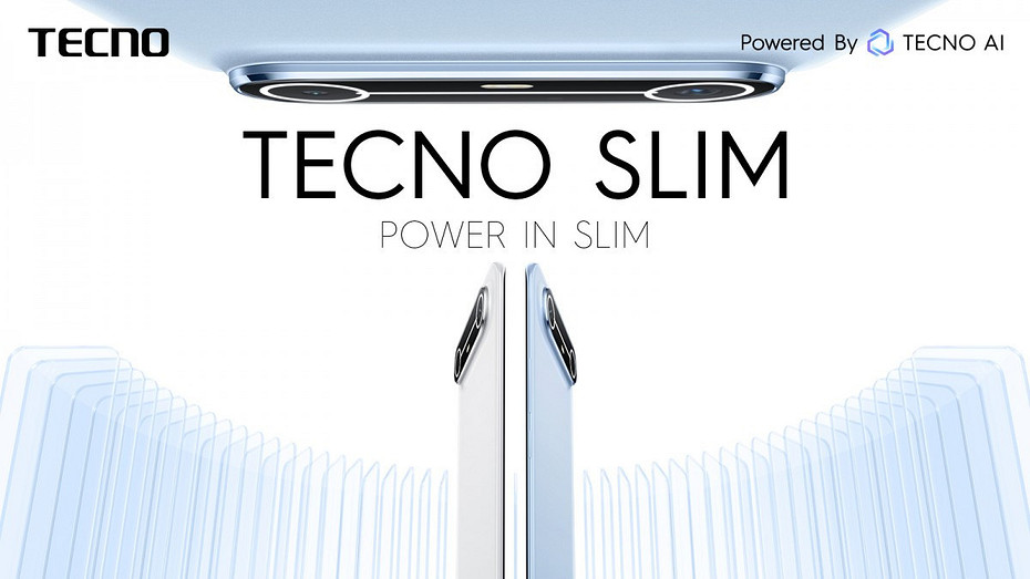 Ультратонкие и сверхлегкие смартфоны TECNO SPARK Slim и TECNO POVA Slim представлены официально