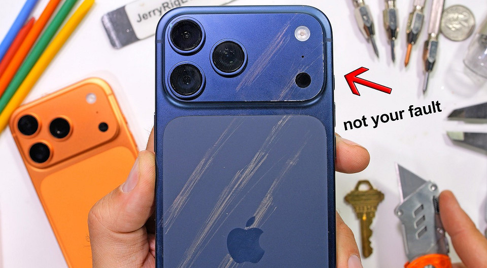 Зак Нельсон протестировал iPhone 17 Pro на прочность и удивился