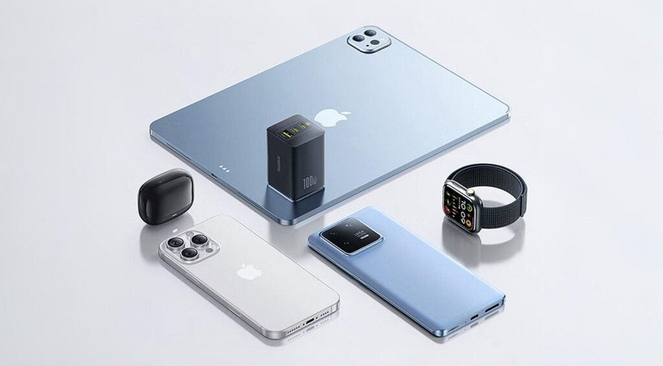 Baseus представила компактную зарядку Mini Cube GaN на 100 Вт