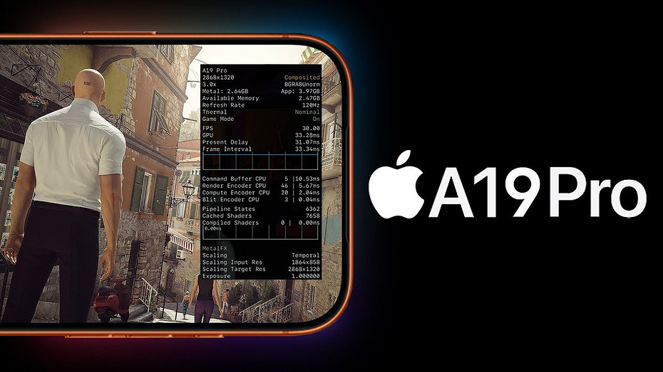 Феноменально: iPhone 17 Pro Max протестировали в AAA-играх