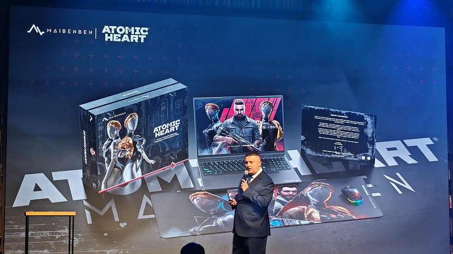 MAIBENBEN представил новый игровой ноутбук X-Treme Tsunami X16B в стилистике Atomic Heart