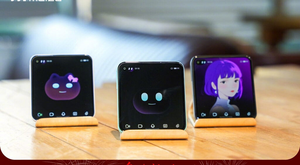 Meizu ударилась в ИИ: представлен Meizu 22 Next — 4-дюймовый квадратный гаджет с эмоциональной памятью и встроенными нейросетями