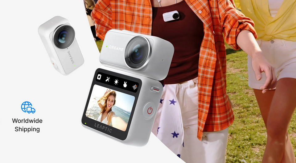 Известная по роботам-пылесосам Dreame представила экшн-камеру на 8K