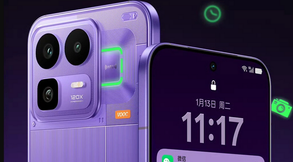 Футуристичный realme Neo8 показали во всех расцветках