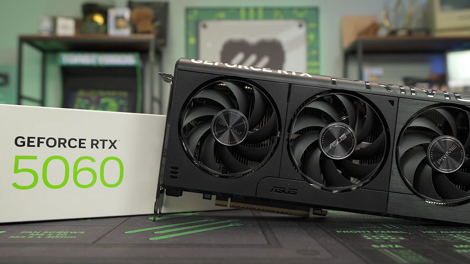 Видеокарты GeForce RTX 4060 Ti и GeForce RTX 5060 сравнили в популярных играх