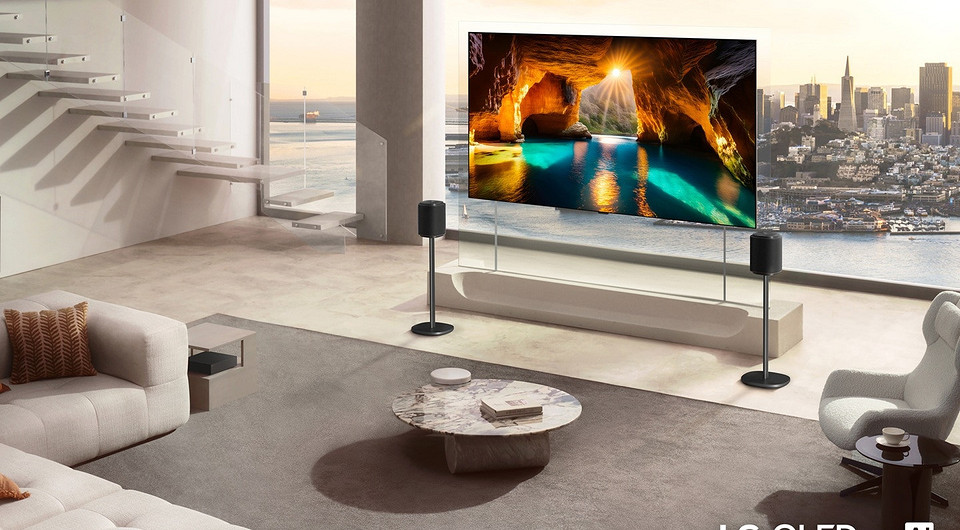 Даже карандаш толще: LG представила самый тонкий в мире беспроводной OLED-телевизор