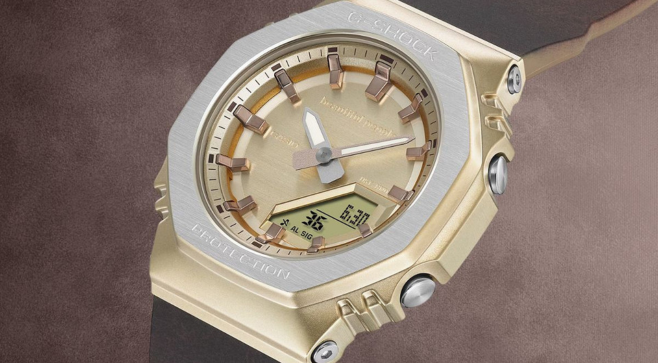 Casio выпустила самые необычные часы G-Shock x beautiful people. Ударопрочные и с модным акцентом