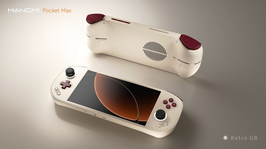 Анонс Mangmi Pocket Max: ретро-консоль с AMOLED-экраном на 144 Гц, активным охлаждением и модульным управлением