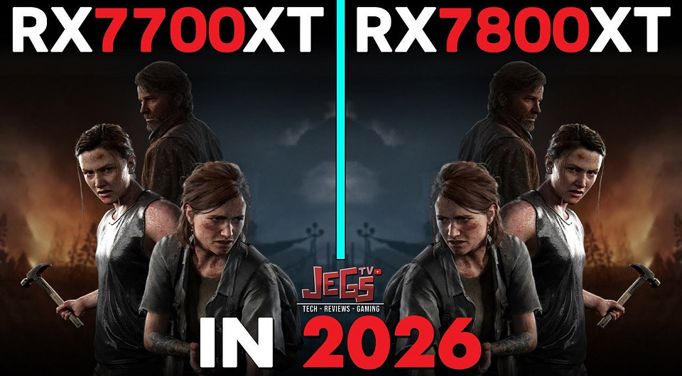 Эксперт сравнил видеокарты Radeon RX 7700 XT и RX 7800 XT в 15 играх в 2K