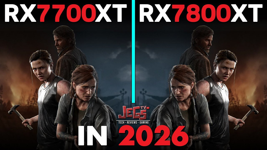 Эксперт сравнил видеокарты Radeon RX 7700 XT и RX 7800 XT в 15 играх в 2K