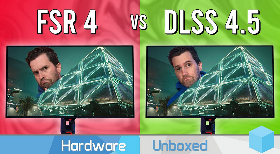 Какой апскелйер лучше? В Hardware Unboxed сравнили DLSS 4.5 и FSR 4