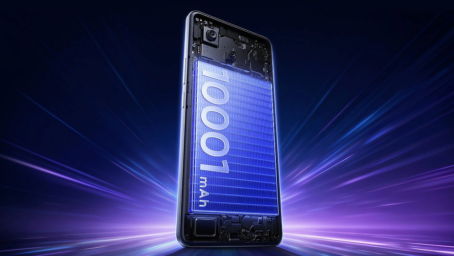 Представлен смартфон realme P4 Power с гигантской батареей емкостью 10 001 мА*ч